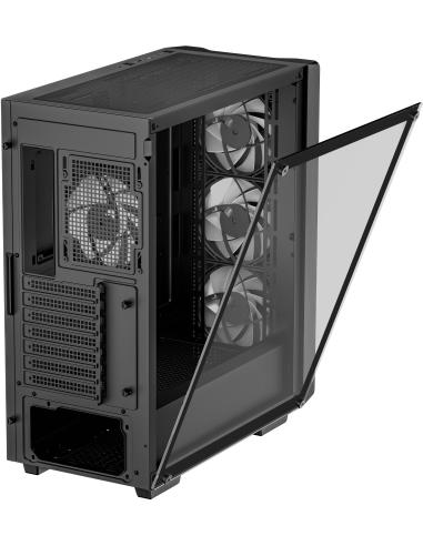 DeepCool CC560 RGB Semitorre ATX Cristal Templado USB 3.0 Negra