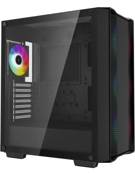 DeepCool CC560 ARGB V2 Cristal Templado Negra