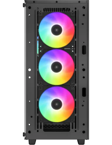 DeepCool CC560 ARGB V2 Cristal Templado USB 3.2 Negra