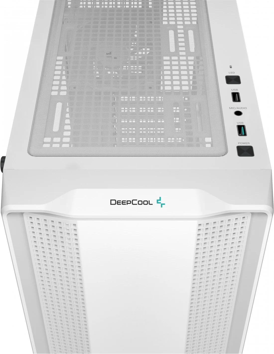 DeepCool CC560 ARGB V2 Cristal Templado USB 3.2 Blanca