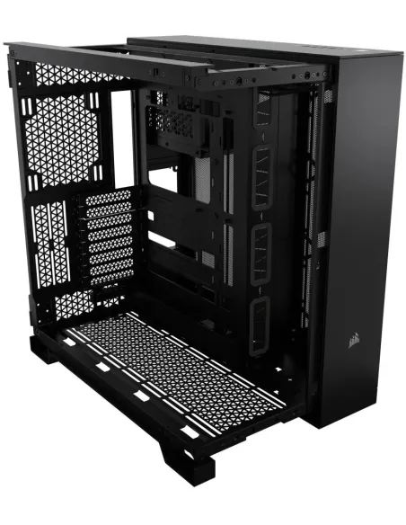 Corsair 6500X Semitorre ATX Doble Cristal Templado USB-C Negra