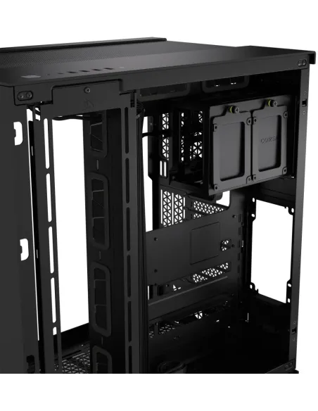 Corsair 6500X Semitorre ATX Doble Cristal Templado USB-C Negra