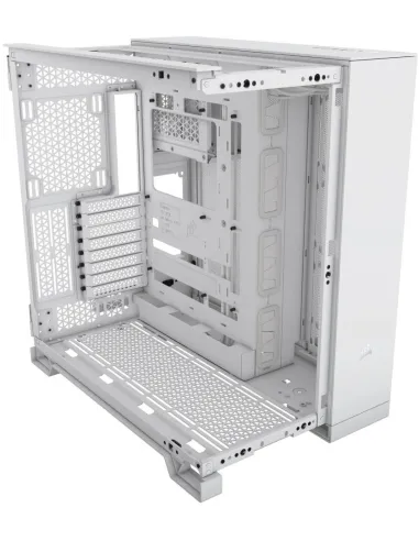 Corsair 6500X Semitorre ATX Doble Cristal Templado USB-C Blanca