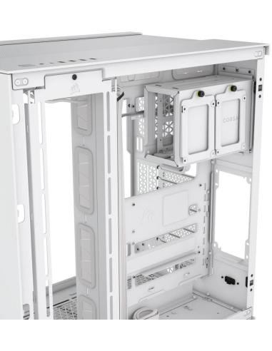 Corsair 6500X Semitorre ATX Doble Cristal Templado USB-C Blanca