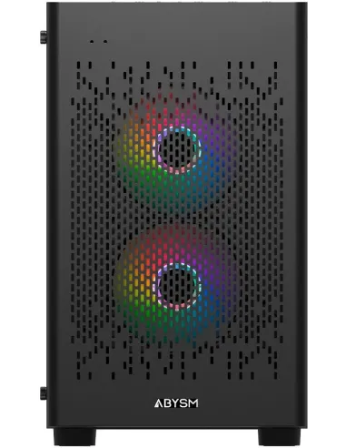 Abysm Danube INVA MX202 Micro Torre Cristal Templado USB-C Negra