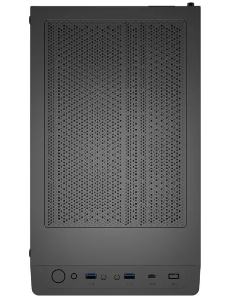 Abysm Danube INVA MX202 Micro Torre Cristal Templado USB-C Negra