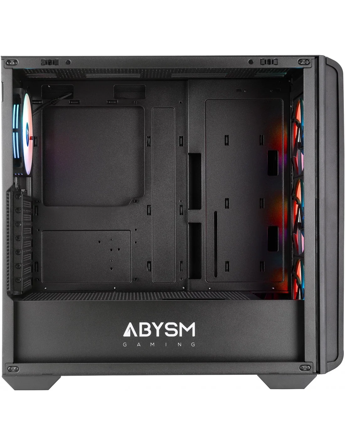 Abysm Gaming Danube Kamp BX300 Full Tower Cristal Templado USB-C Negro