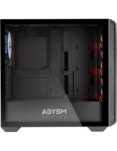 Abysm Gaming Danube Kamp BX300 Full Tower Cristal Templado USB-C Negro