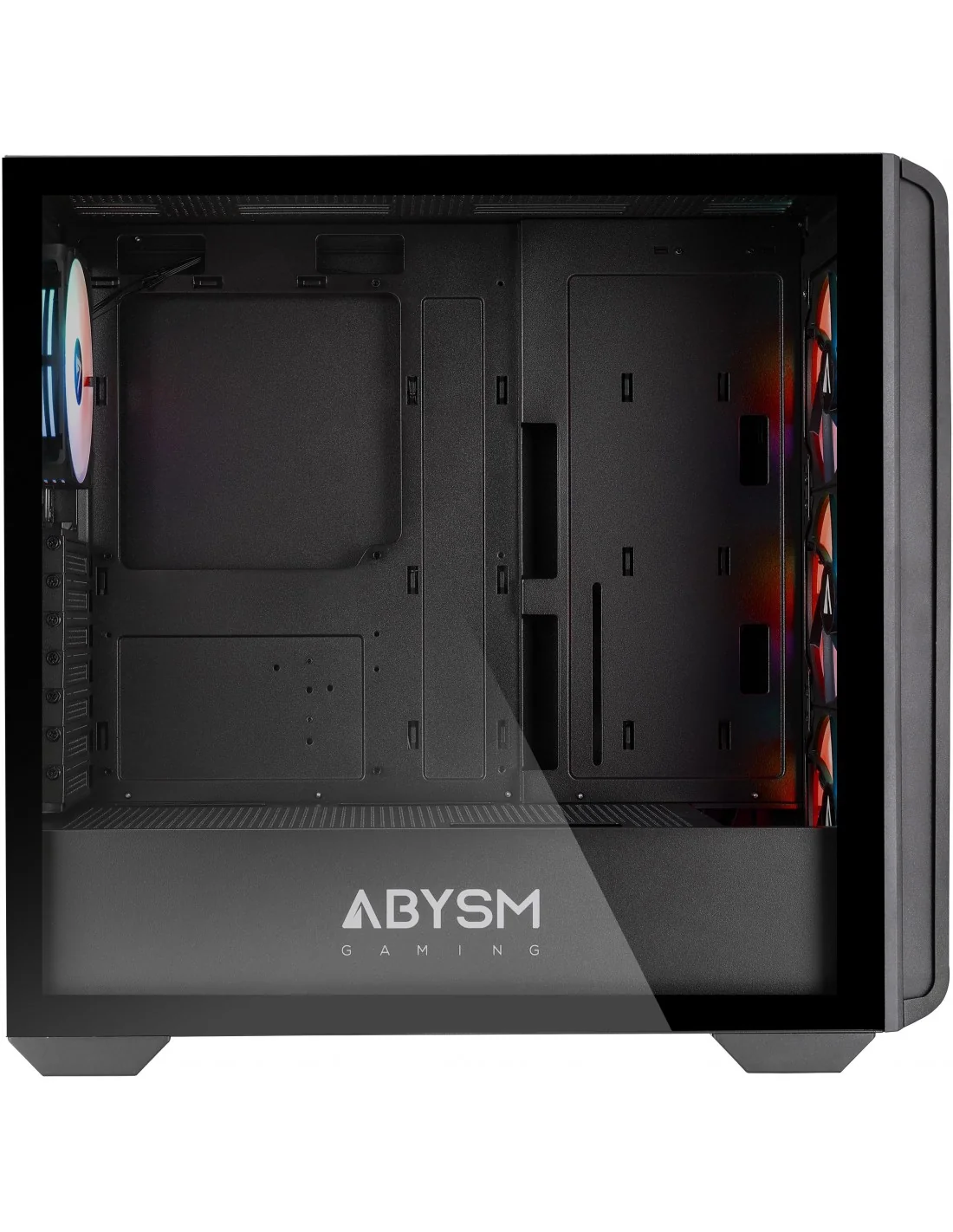 Abysm Gaming Danube Kamp BX300 Full Tower Cristal Templado USB-C Negro