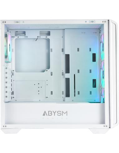 Abysm Gaming Danube Kamp BX300 Full Tower Cristal Templado USB-C Blanca