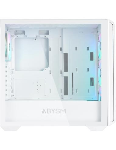 Abysm Gaming Danube Kamp BX300 Full Tower Cristal Templado USB-C Blanca