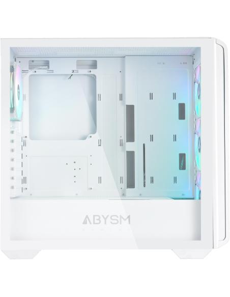 Abysm Gaming Danube Kamp BX300 Full Tower Cristal Templado USB-C Blanca