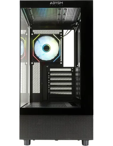 Abysm Gaming Danube Sava H400 Full Tower Doble Cristal Templado USB-C Negra