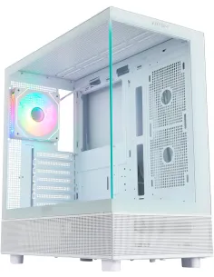Abysm Gaming Danube Sava H400 Full Tower Doble Cristal Templado USB-C Blanca-CAJA59262