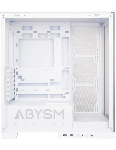 Abysm Gaming Danube Sava H500 White Caja Cristal Templado USB 3.0 ARGB Blanca