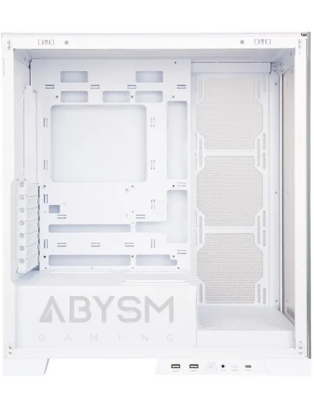Abysm Gaming Danube Sava H500 White Caja Cristal Templado USB 3.0 ARGB Blanca