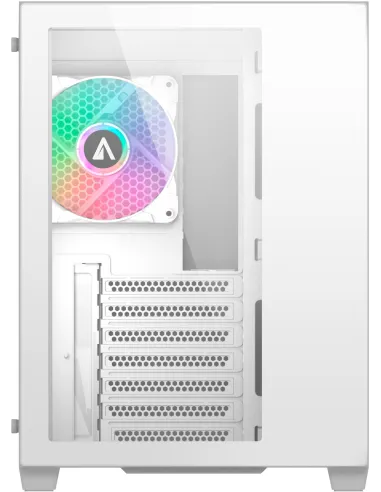 Abysm Danube SAVA 285 BX203 ARGB Torre Cristal Templado Blanca