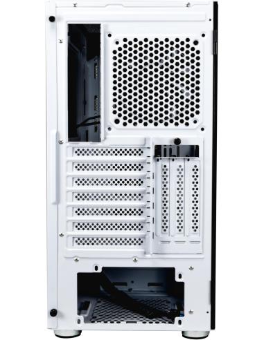 Abysm Gaming Danube Kamp ARGB Torre Cristal Templado Blanca