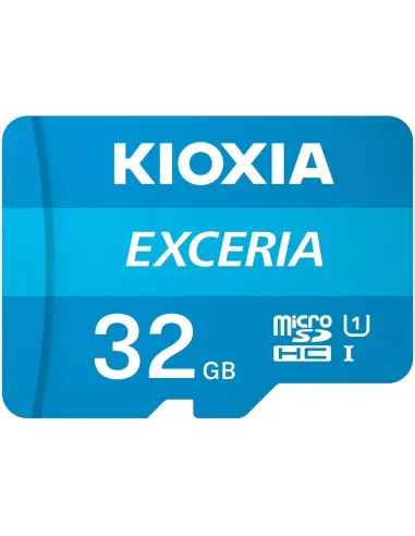 Kioxia Exceria MicroSDHC 32GB UHS-I U1 Clase 10 + Adaptador SD