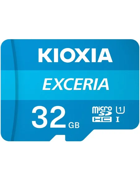 Kioxia Exceria MicroSDHC 32GB UHS-I U1 Clase 10 + Adaptador SD