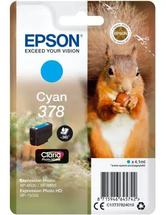 Epson 378 Cartucho de Tinta Cian