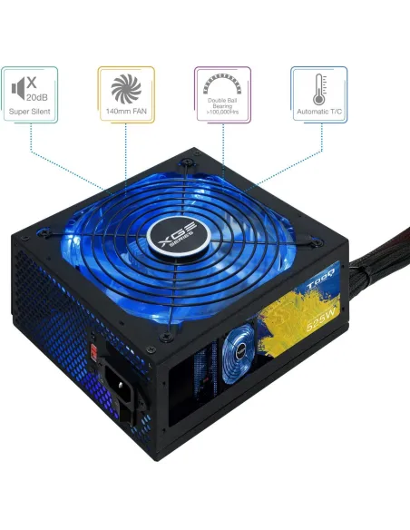 TooQ Xtreme Gaming Energy II 525W 80 Plus Bronze