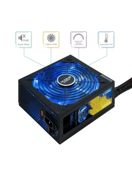 TooQ TQXGEII-600SAP 600W 80 Plus Bronze