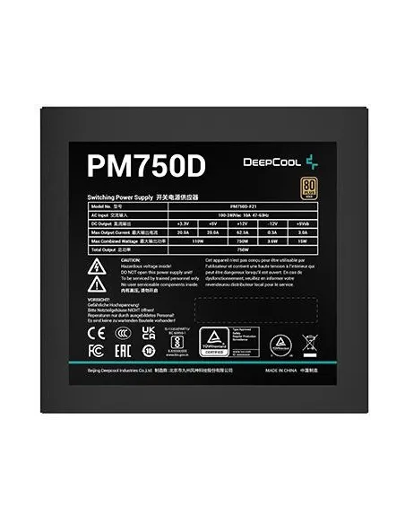 DeepCool PM750D 750W 80 Plus Gold