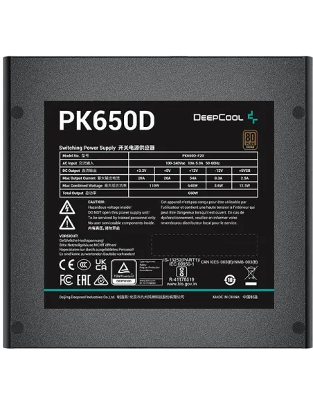 DeepCool PK650D 650W 80 Plus Bronze