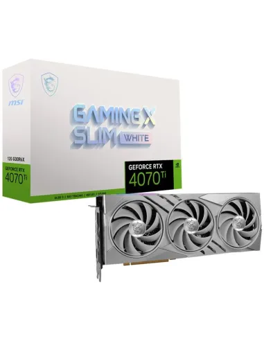 MSI GeForce RTX 4070 Ti GAMING X SLIM White Edition 12GB GDDR6X DLSS3