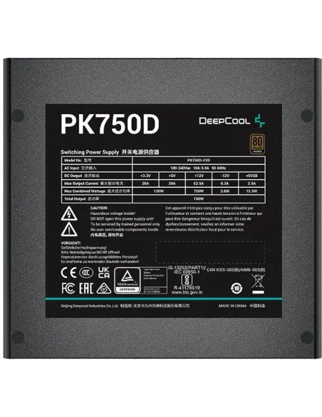 DeepCool PK750D 750W 80 Plus Bronze