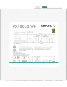 DeepCool PX1000G 1000W 80 Plus Gold Blanca