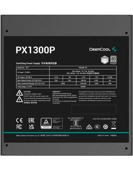 DeepCool PX1300P 1300W 80 Plus Platinum