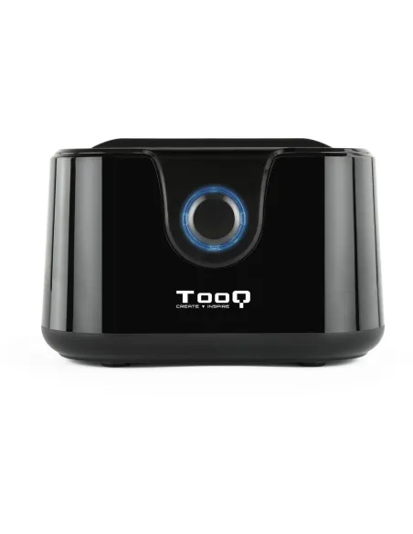 TooQ TQDS-802B Docking Station para Discos Duros de 2.5"/3.5" HDD/SSD Negra