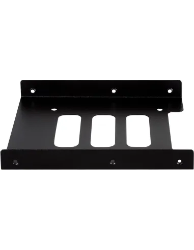 Unyka 50519 Adaptador para Discos Duros Metálico 2.5" HDD/SSD Negro