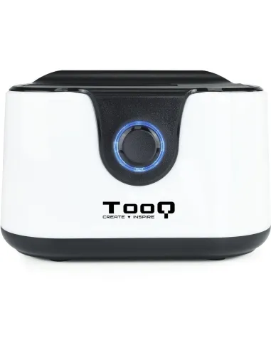 TooQ TQDS-802BW Docking Station para Discos Duros de 2.5"/3.5" HDD/SSD Blanca
