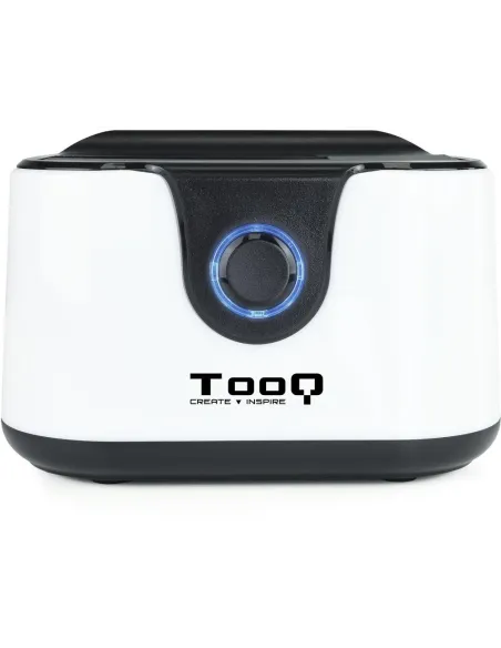 TooQ TQDS-802BW Docking Station para Discos Duros de 2.5"/3.5" HDD/SSD Blanca