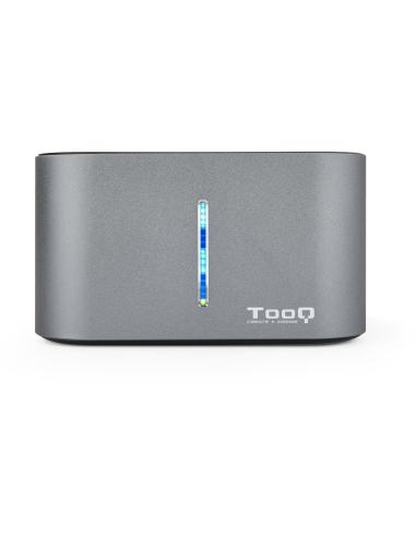 TooQ TQDS-805G Adaptador Discos Duros HDD/SSD 2.5"3.5" SATA Gris