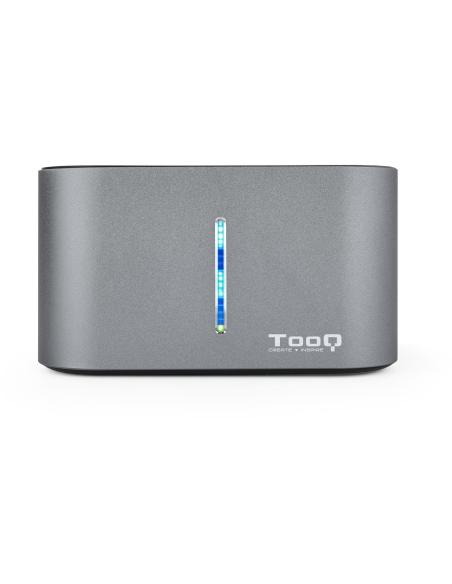 TooQ TQDS-805G Adaptador Discos Duros HDD/SSD 2.5"3.5" SATA Gris