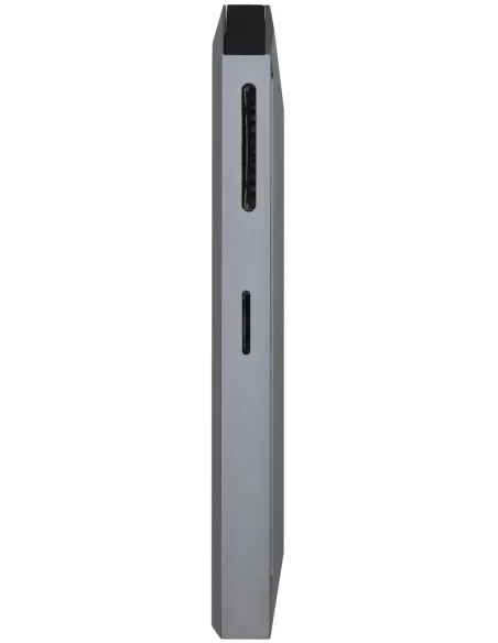 Aisens ASUC-9P001-GR Docking Station 9 Puertos USB-C a USB-A/USB-C/RJ-45/SD/microSD/Jack 3.5mm 15 cm Gris