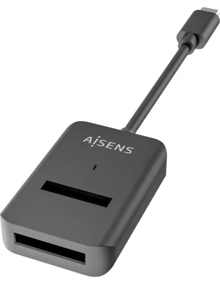 Aisens ASUC-M2D011-BK Docking Station Discos Duros M.2 SATA/NVMe USB-C Negro