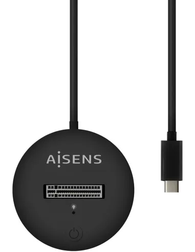 Aisens ASUC-M2D013-BK Docking Station Discos Duros M.2 SATA/NVMe USB-C Negro