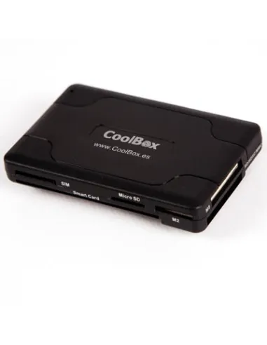 CoolBox CRE-065A Lector Tarjetas Externo Flash/DNIe USB 2.0 Negro