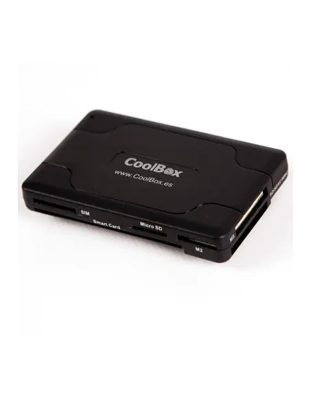 CoolBox CRE-065A Lector Tarjetas Externo Flash/DNIe USB 2.0 Negro