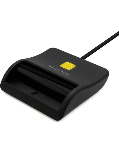 Aisens ASCR-SN03C-BK Lector de Tarjeta DNIe Negro
