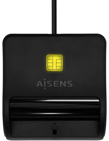 Aisens ASCR-SN03C-BK Lector de Tarjeta DNIe Negro