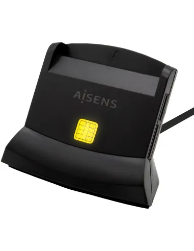 Aisens ASCR-SN04CSD-BK Lector de Tarjeta DNIe Negro