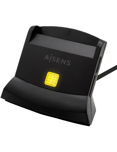 Aisens ASCR-SN04CSD-BK Lector de Tarjeta DNIe Negro
