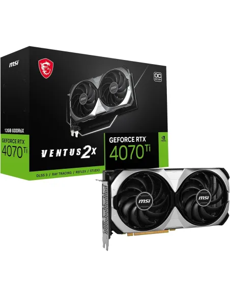 MSI GeForce RTX 4070 Ti Super Ventus 2X OC 12GB GDDR6X DLSS3