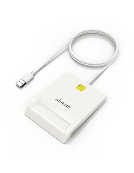 Aisens ASCR-SN07-W Lector de Tarjeta DNIe Blanco